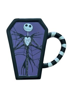 Disney Tim Burton’s Nightmare Before Christmas Jack Skellington Coffin Mug 20oz